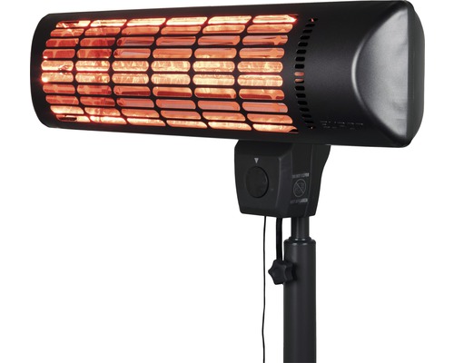 Elektrický ohrievač s podstavcom na vonkajšie použitie