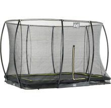 Obdĺžniková záhradná trampolína so záchytnou sieťou