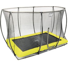 Obdĺžniková záhradná trampolína so sieťou