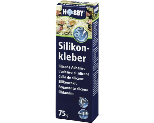 Akváriové lepidlo Hobby Silicone Adhesive transparentné 75 ml