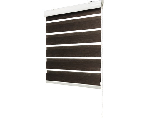 Dvojitá roleta s vodorovnými pruhmi