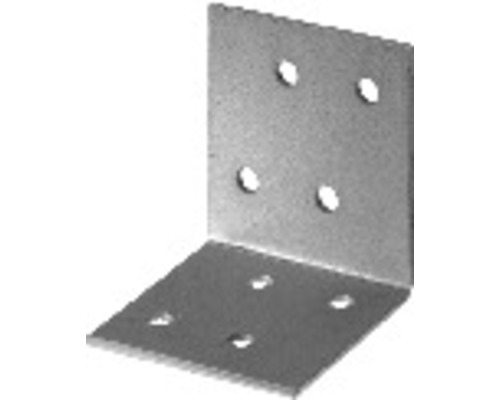 Rohový spojník s otvormi na upevnenie