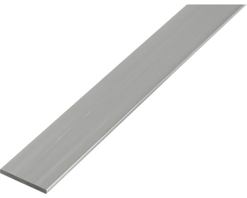 Tyč plochá alu strieborný elox 20x2 mm 2 m Tyč plochá alu strieborný elox 20x2 mm 2 m