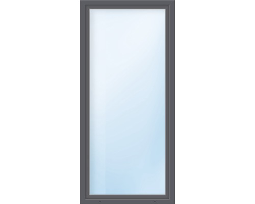 Balkónové dvere plastové jednokrídlové ARON Basic biele/antracit 700 x 1950 mm DIN ľavé