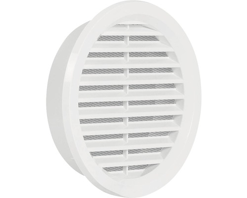 Okrúhla plastová mriežka proti poveternostným vplyvom so sieťou proti hmyzu