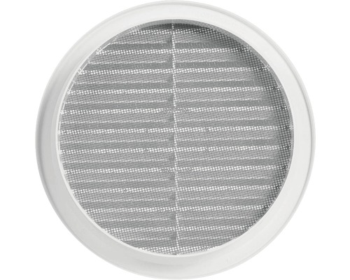 Okrúhla mriežka proti poveternostným vplyvom so sieťou proti hmyzu