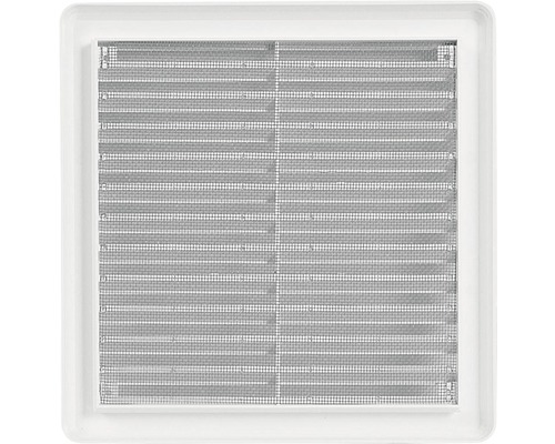 Štvorcová vetracia mriežka so sieťou proti hmyzu
