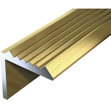 Profil schodový alu zlatý elox 21x21x1,8 mm 2 m-thumb-0