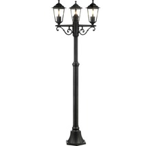 Trojplameňová záhradná lampa na osvetlenie vonkajších priestorov