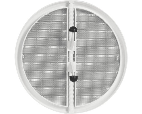 Kruhový priechod stenou so sieťou proti hmyzu