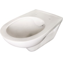 Závesné WC s hlbokým splachovaním zo sanitárnej keramiky