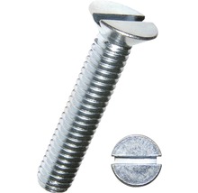 Skrutka do dreva so zapustenou hlavou a drážkou