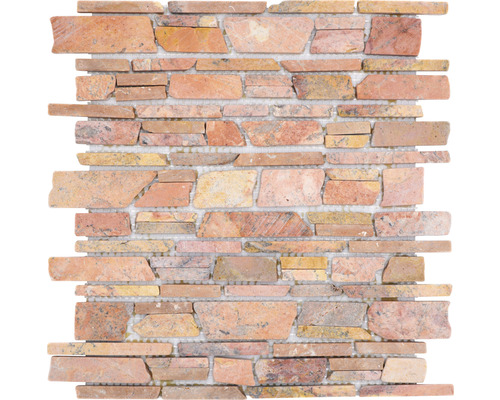 Mozaika z prírodného kameňa MOS Brick 220-0