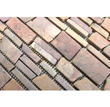 Mozaika z prírodného kameňa MOS Brick 220-thumb-4