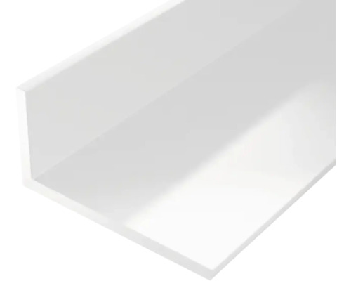 L profil PVC biely 40x10x2 mm 2 m