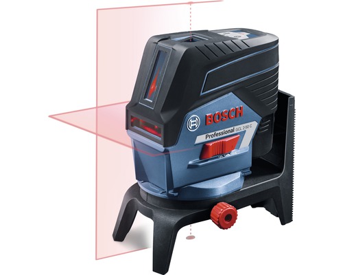 Krížový čiarový laser Bosch GCL 2-50 C Professional s laserovými líniami