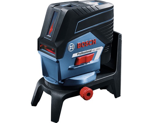 Logo Bosch Krížový čiarový laser s olovnicou na statíve