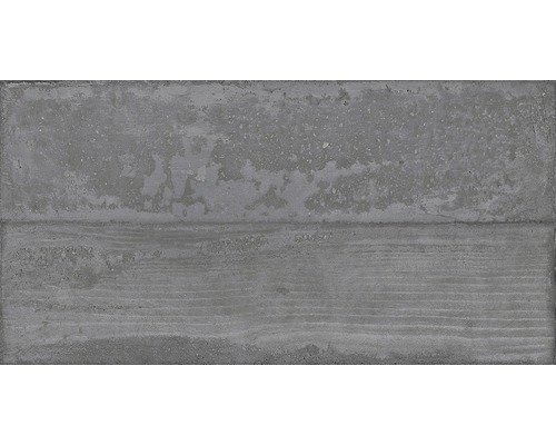 Dlaždica s betónovým vzhľadom a drevenou štruktúrou