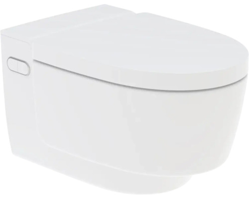 WC so sprchou kompletné zariadenie Geberit Aquaclean Mera Classic biele 146200111 Závesné WC zo sanitárnej keramiky