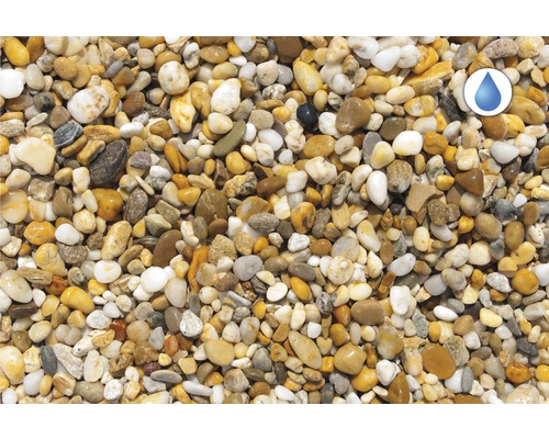 Detailný záber dekoratívneho štrku pre záhradníctvo