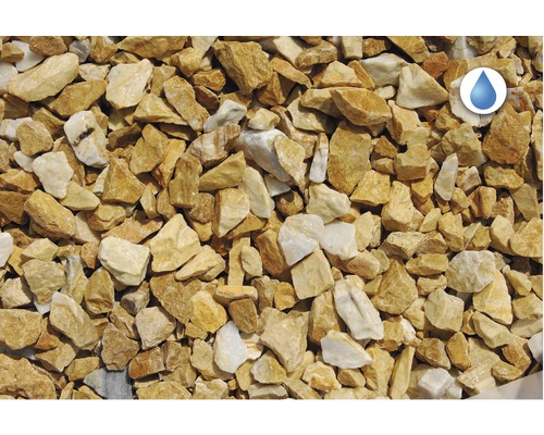 Detailný záber dekoratívneho štrku