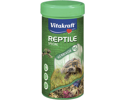 Krmivo pre suchozemské korytnačky Vitakraft Reptile Special 250 ml Vitakraft Reptile Herbivor špeciálne krmivo pre plazy