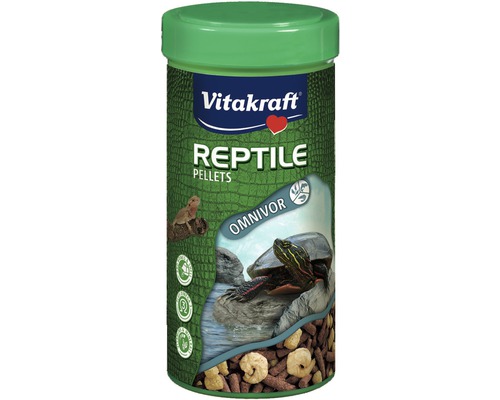 Krmivo pre vodné korytnačky Vitakraft Reptile Pellets 250 ml Vitakraft Reptile Pelety pre všežravé krmivo pre plazy