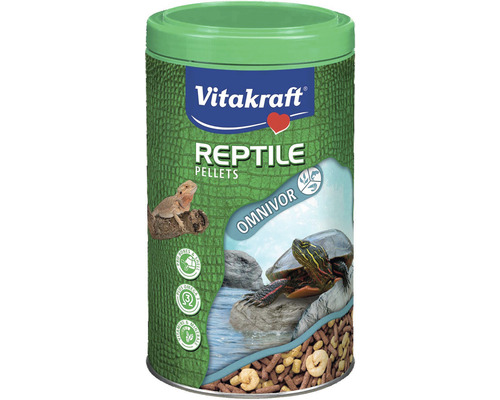 Krmivo pre vodné korytnačky Vitakraft Reptile Pellets 1 l