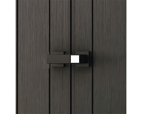 Dvere skrine s otočným gombíkovým zámkom