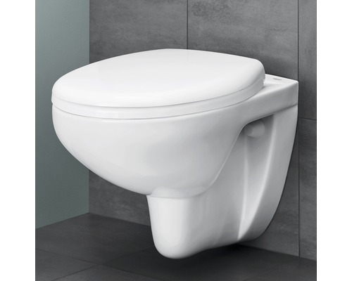Závesné WC z keramiky so splachovacou nádržkou