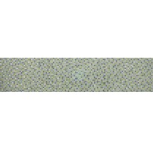 Kovová mozaika so sklom XCE 99 kryštál, zelená 30,5 x 32,2 cm
