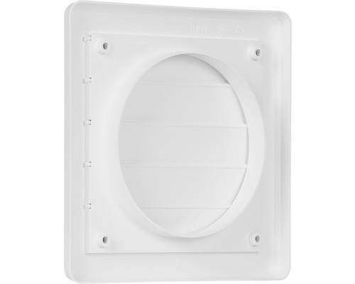 Štvorcový kryt tanierového ventilu pre ventilačné systémy