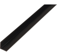 L profil PVC čierny 10x10x1 mm 1 m-thumb-0