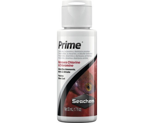 Prípravok na úpravu vody Seachem Prime 50 ml