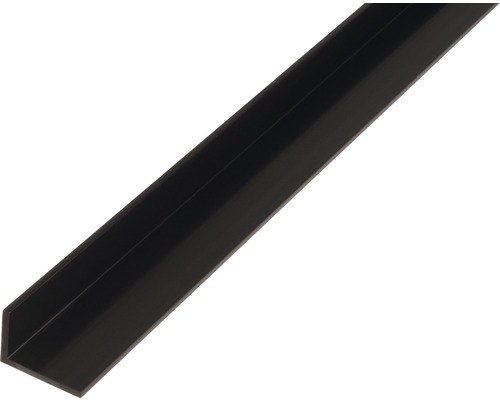 L profil PVC čierny 30x20x3 mm 1 m