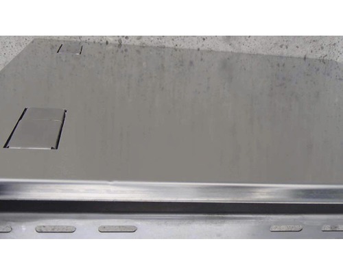 Nerezová záchytná vaňa s výrezmi