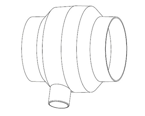 Rozdeľovač potrubí pre ventilačné systémy