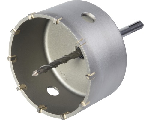 Vykružovák do betónu s vodiacim vrtákom a držiakom