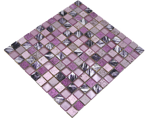 Mozaiková dlaždica so štvorcovými prvkami