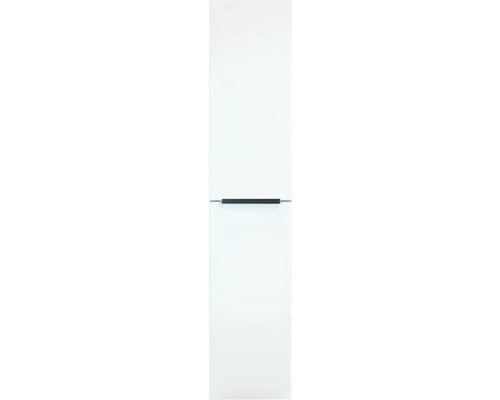 Kúpeľňová skrinka vysoká Sanox Pulse biela vysoko lesklá 35 x 170 x 35 cm