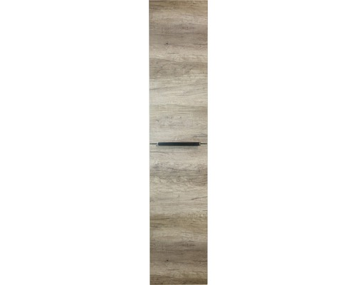 Kúpeľňová skrinka vysoká Sanox Pulse nebraska oak 35 x 170 x 35 cm