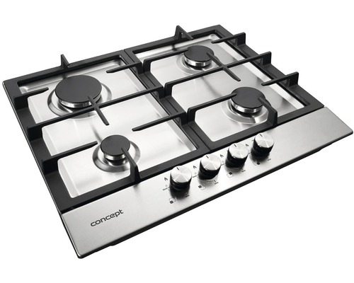 Plynová varná doska so štyrmi horákmi.