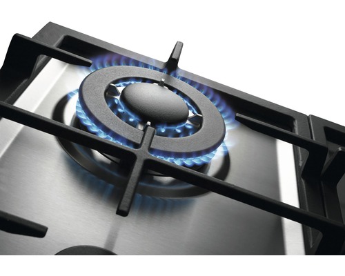 Plynová varná doska s horiacim plameňom