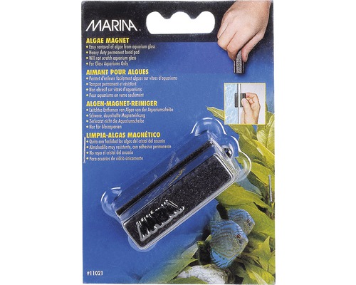 Čistič skiel akvárií Marina magnetický 6x2,6x3,5 cm
