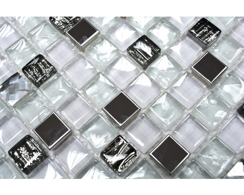 Mozaiková dlaždica zo skla a keramiky