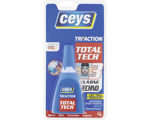 Univerzálne lepidlo Ceys Tri Action Total Tech 75 g Balenie lepidla Ceys Total Tech 3