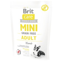 Brit Care Mini Grain Free Adult krmivo pre psov s jahňacím mäsom