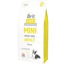 Granule pre psov Brit Care Mini Grain Free Adult Lamb 7 kg