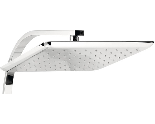 Štvorcová kovová hlavová sprcha