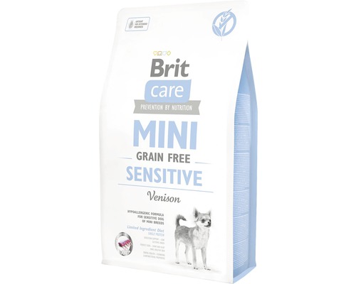 Granule pre psov Brit Care Mini Sensitive Grain Free 2 kg Brit Care Mini Grain Free Sensitive krmivo pre psov so zverinou